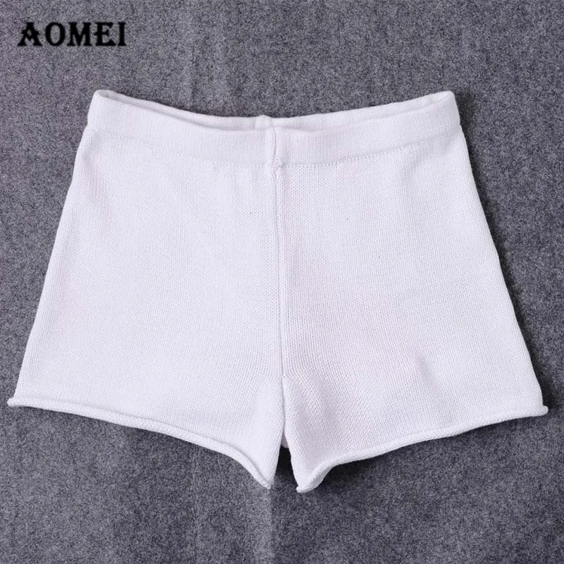 Женские шорты облегающие трикотажные повседневные женские сексуальные мини