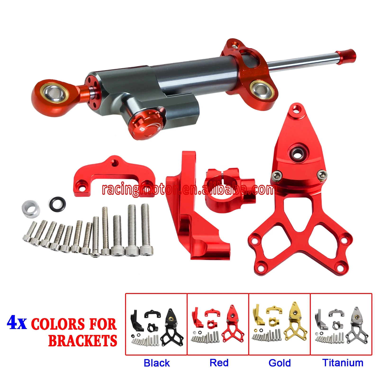 Демпфер рулевого механизма и монтажный комплект кронштейна для Honda CBR1000RR ABS SP 2008