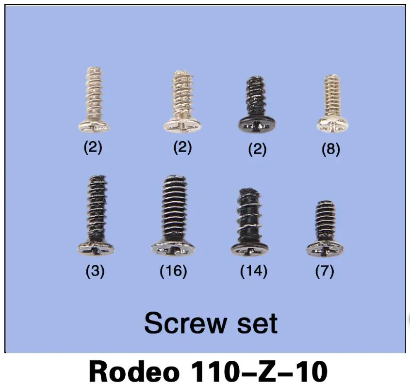 

Бесплатная доставка 100% оригинальный Walkera Rodeo 110 запасные части набор винтов Rodeo 110-Z-10 Бесплатная доставка
