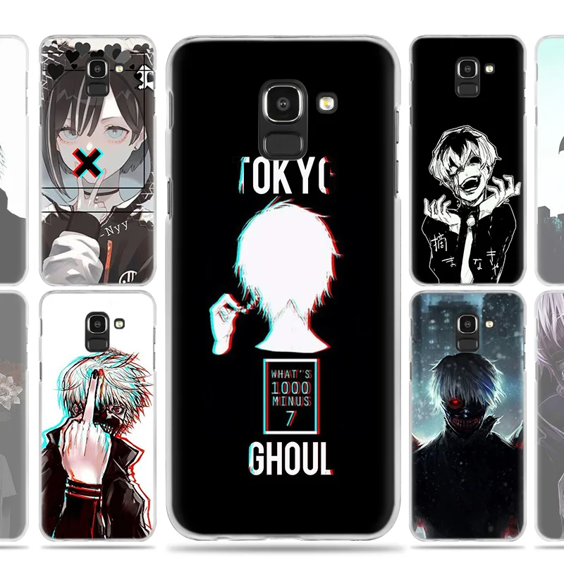 Токио телефон Ghouls чехол для телефона аниме Крышка корпуса для samsung Galaxy J7 J5 Prime J8 J6 J5 J4 Plus A6S A8S A20 A40 Coque