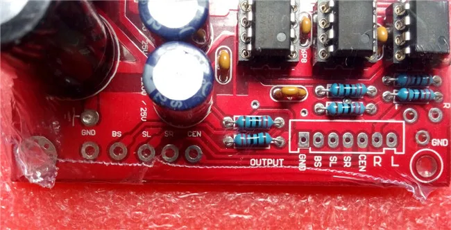 6 объем канала Предварительный усилитель доска с удаленным микшерный пульт M62446 +