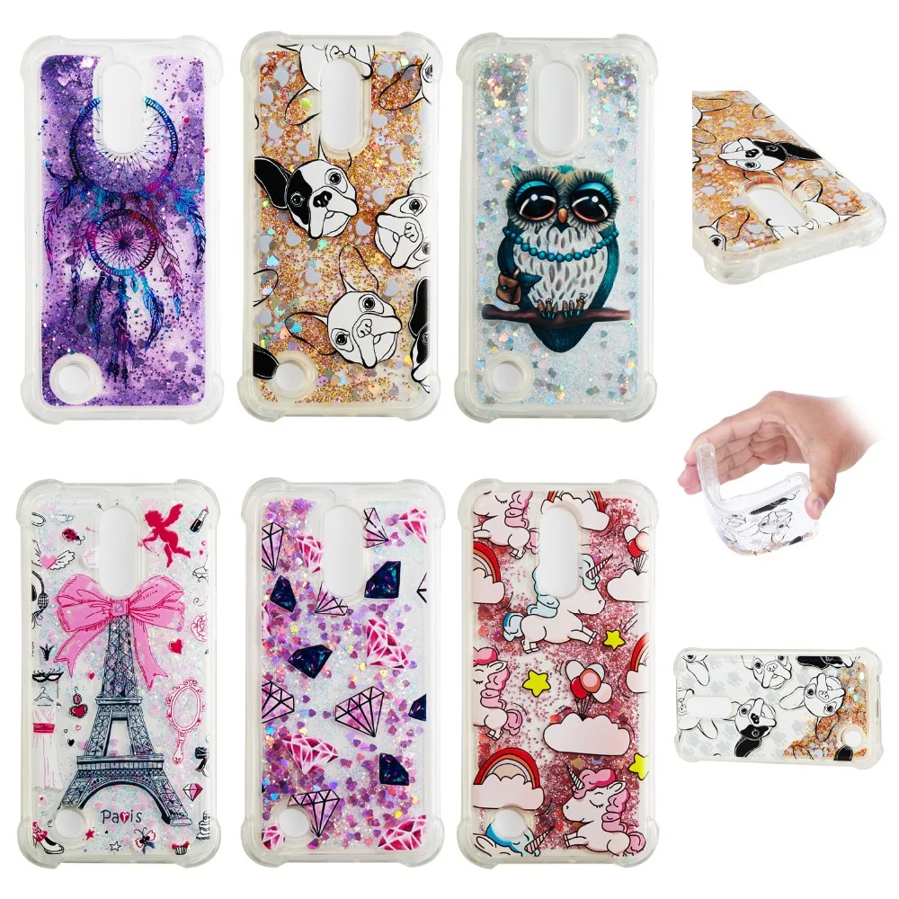 Liquid Silicone Case for Coque LG K10 2017 X400 M250 K20 Plus K8 2018 K30 G7 ThinQ K4 funda Etui |