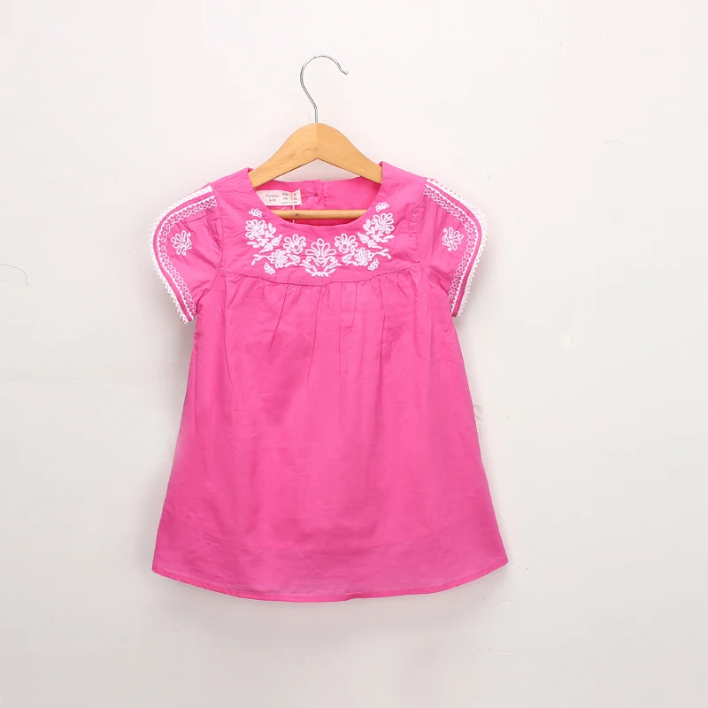 Hurave 2019 Girls Baby Dresses Embroidery Kids Dress Sleeveless Summer Clothes Vestidos dress | Детская одежда и обувь