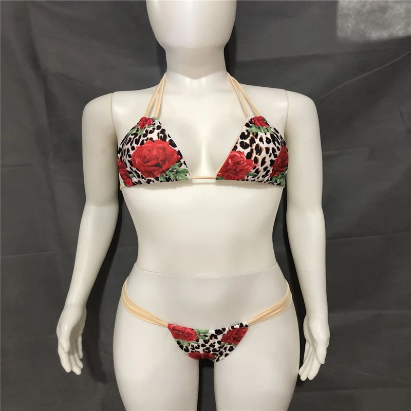 Купальник-бикини женский купальник женское бикини 2019 с высокой талией