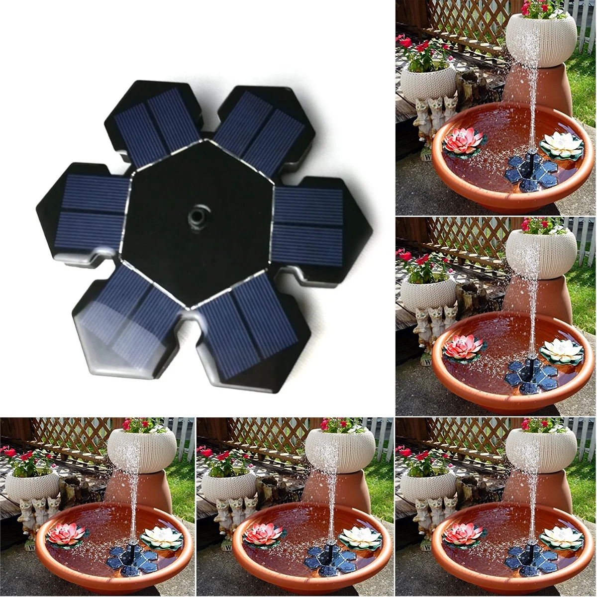 2019 горячая Распродажа солнечный фонтан воды насос садового пруда Рыбный бак