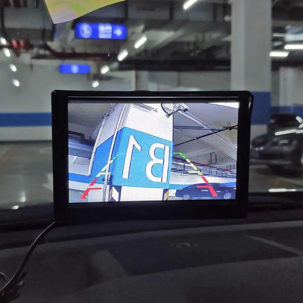 5 дюймовый автомобильный монитор DIYKIT TFT LCD &quotHD цифровой экран 16:9 800*480 2 сторонний