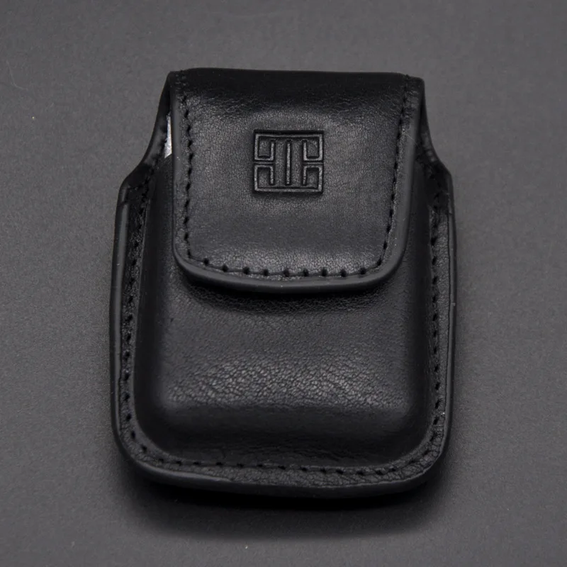 Кожаный легкий карманный мужской чехол для зажигалки сумка более корпус Zippo Match 90%