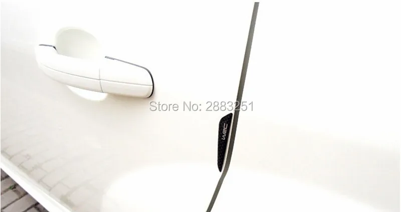 Car Styling Carbon Fiber Door Protector Side Edge Sticker For Benz key w204 w211 accessories gla usb w213 watch Accessories | Автомобили и