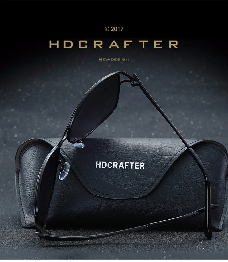 HDCRAFTER поляризованные солнцезащитные очки кошачий глаз, женские модные стильные брендовые дизайнерские солнцезащитные очки для вождения, женские очки Oculos De Sol