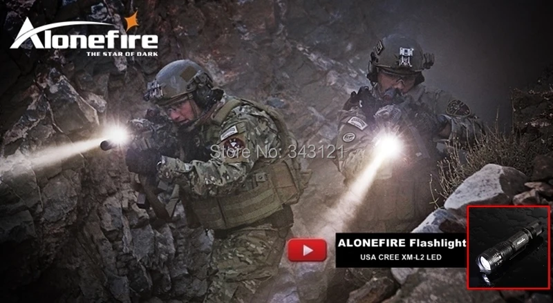 Alonefire Cree светодиодный тактический вспышки светильник TK104 XM-L2 U3 светодиодный фонарь 20 мм крепление страйкбол прицел ружья светильник 18650 батарея