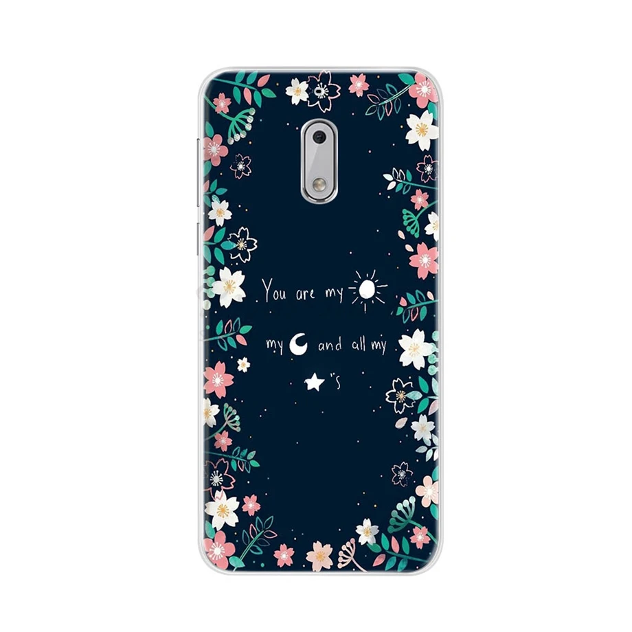 Чехол для Nokia 6, чехол, силиконовый чехол, Fundas для Nokia 6, чехол, TPU, мягкий, Coque, Capas, бампер, чехол для телефона Nokia 6 TA-1033 TA-1021