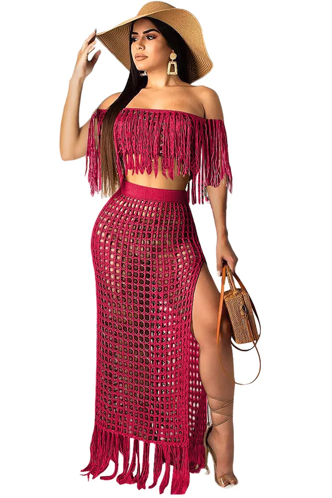 Пляжные купальные костюмы Coverup Outings Kaftan летнее платье 2 комплекта женские накидки с кисточками парео саронг размера плюс Tunica купальники