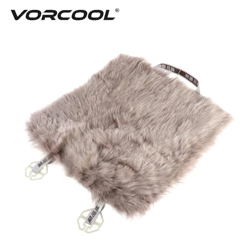 VORCOOL 1 шт. чехол для автомобильного сиденья из овечьей шерсти подушка для автомобильного сиденья меховая шерстяная подушка для стула теплая защитная накладка для сиденья автомобильные аксессуары