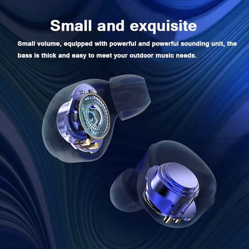 moloke Bluetooth 5.0 Earphones TWS Wireless Blutooth Earphone Handsfree Sports Earbuds Gaming Headset Phone | Электроника