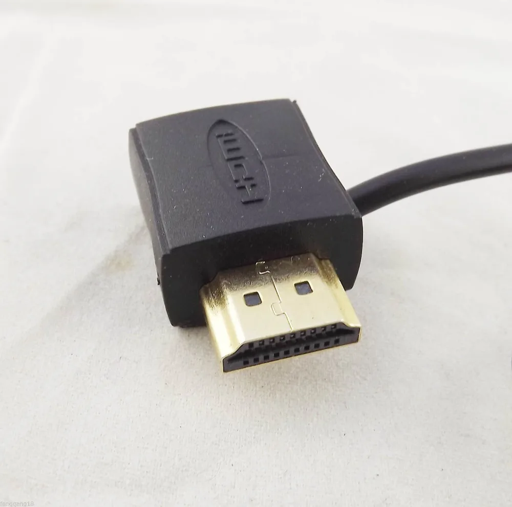 1 шт. HDMI штекер к гнезду A/V адаптер + USB 2 0 источник питания зарядное устройство