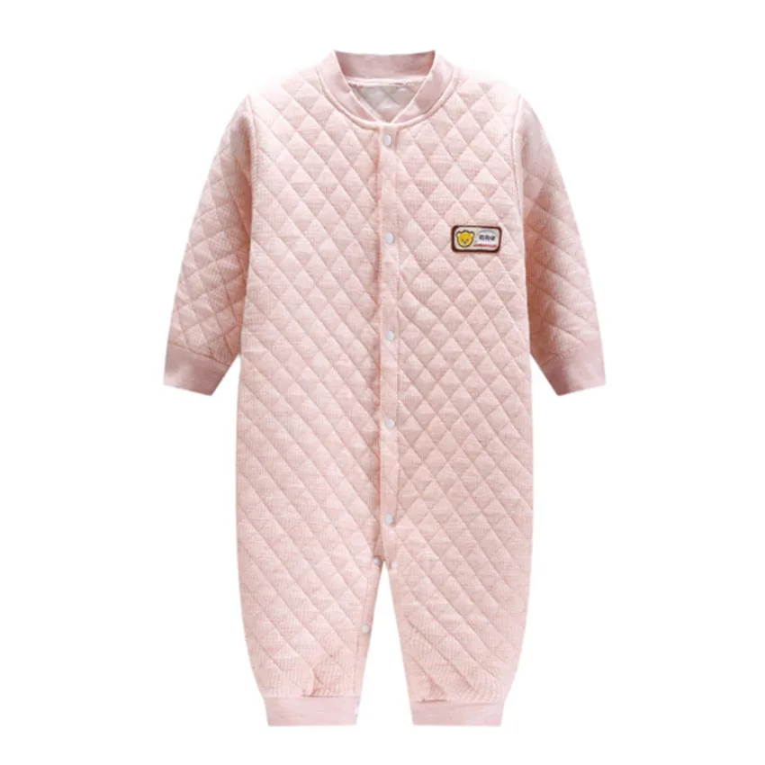 Одежда унисекс для новорожденных мальчиков и девочек Roupa De Bebes зимняя одежда