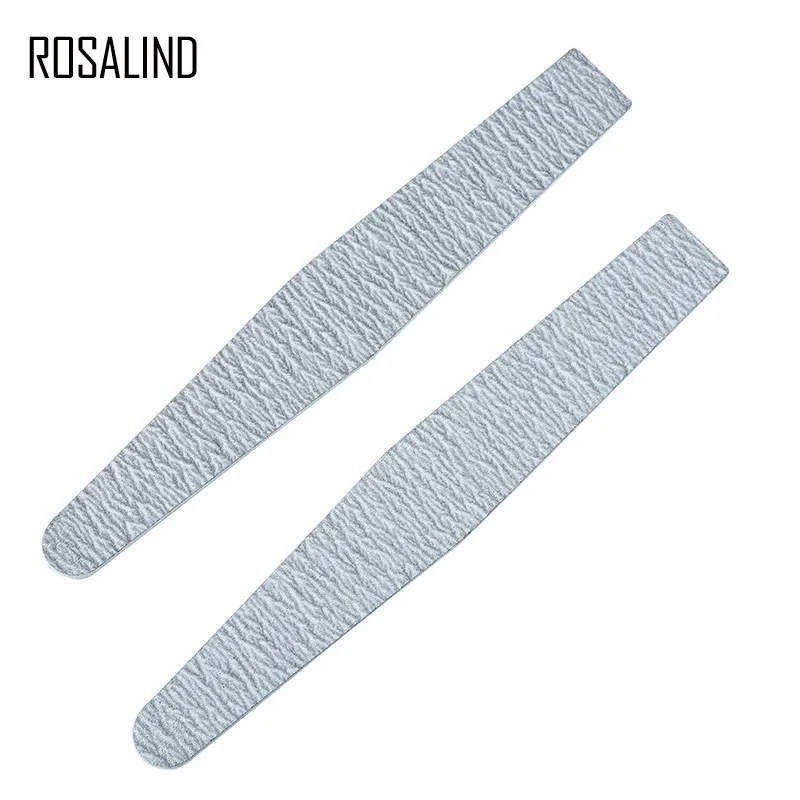 Пилка для ногтей ROSALIND шлифовальный полировальный блок 1 шт. Гель лак Маникюрный