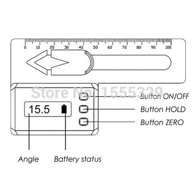 5 шт./лот RC регистратор лопастных пропеллера тестер ЖК-цифровой датчик для