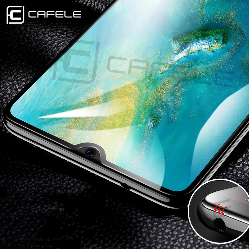 Защитное стекло CAFELE закаленное для Huawei Mate 20 Pro полное покрытие 6D Edge HD прозрачная
