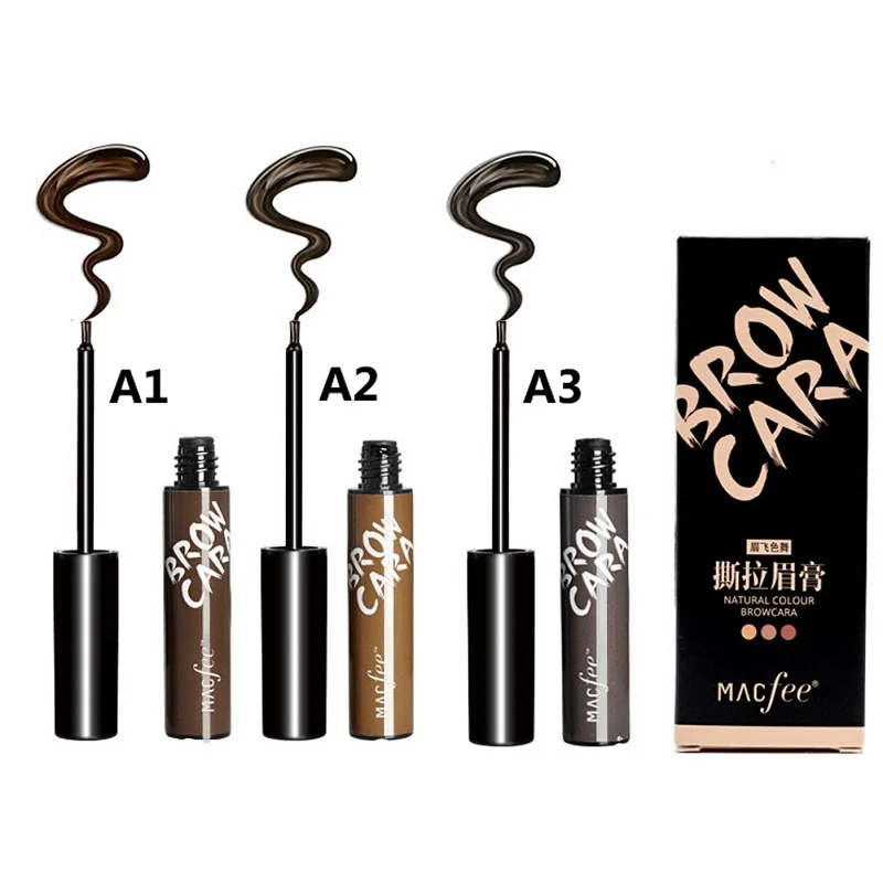 Полуперманентный водостойкий крем для бровей с защитой от пота гель макияж |