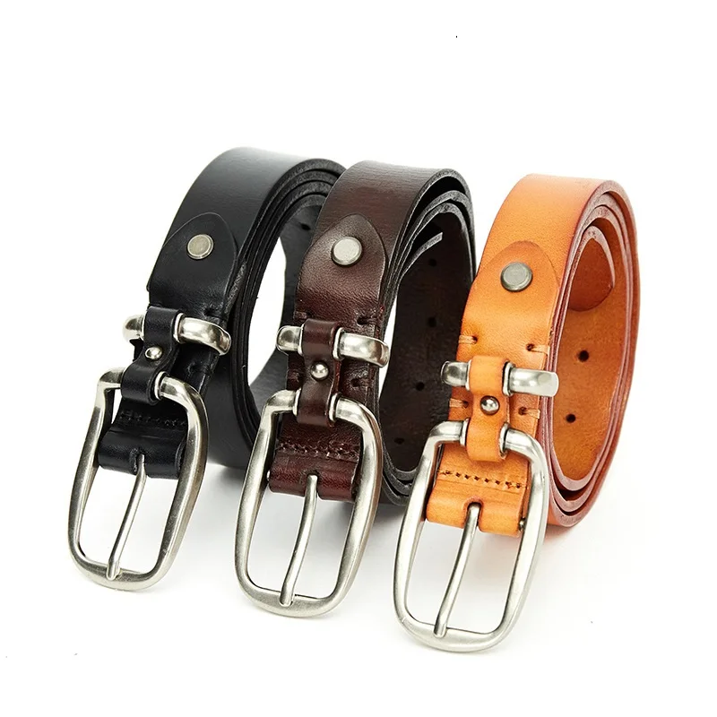 NHZ199 New lady's leather belt Top Layer leather Belt stylish and simple Women's belt