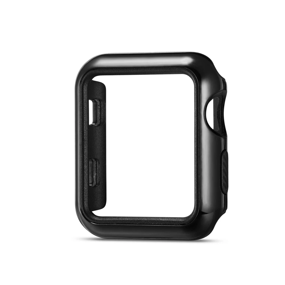 FOLOME Soft Silicone Bumper Case Compatible for Apple Watch Protective Cover Series 3 2 1 | Наручные часы