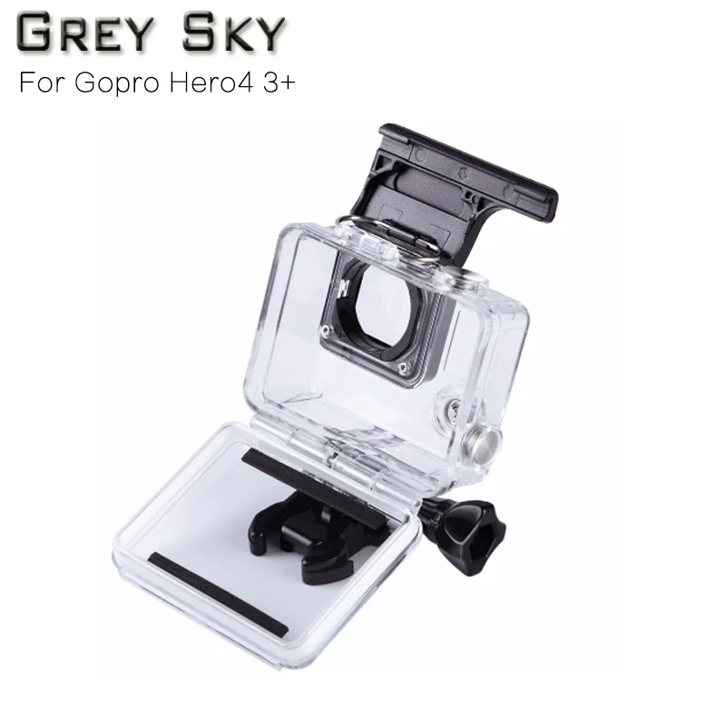 Водонепроницаемый чехол для Gopro hero 4 Hero3 + 3 подводный защитный Go pro