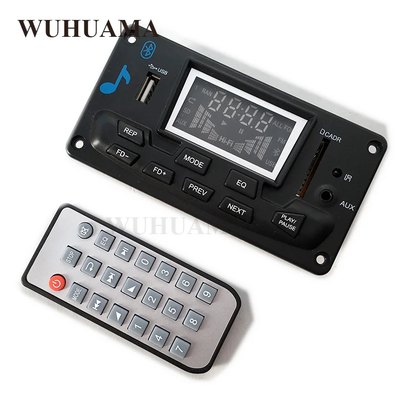 Автомобильный Bluetooth бумбокс сделай сам mp3 плеер Алар беспроводной FM FLAC APE