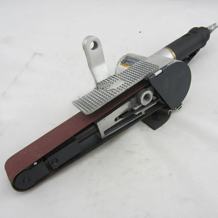 Пневматический ленточный станок с двойной ручкой 30 мм воздушный шлифовальный