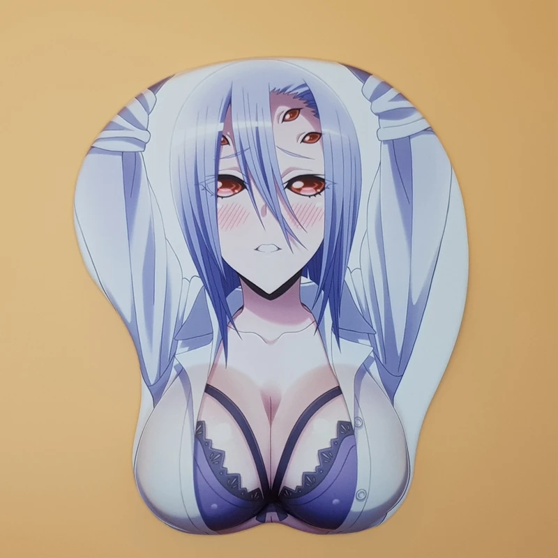Monster Musume No Iru Nichijou-Rachnera Arachnera Аниме Сексуальная девушка 3D грудь игровые коврики для мыши с силиконовым гелем подставка для запястья