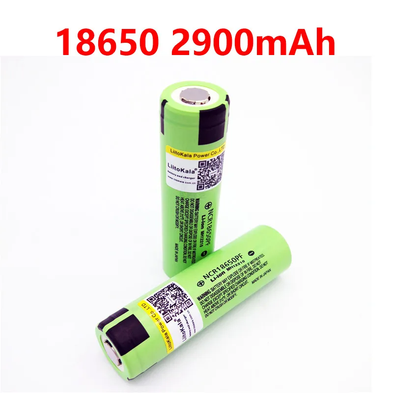 Новый 2 предмета liitokala lii-29PF 18650 2900 мАч NCR18650PF посвященный электронная сигарета