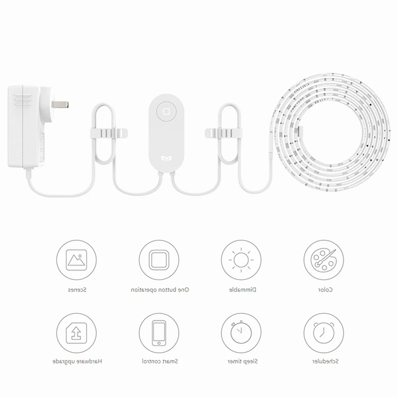 Yeelight xiaomi световая полоса 2 м светодиодный умный цветной mi jia home wifi Пульт