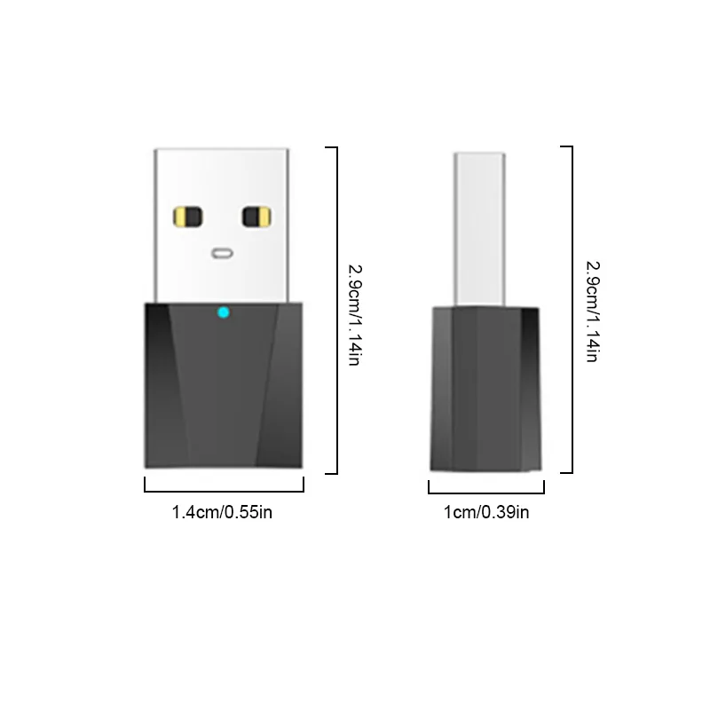 Audio Bluetooth Receiver 4.2 Speaker AUX Amplifier to Wireless 3.5mm Stereo Adapter | Электроника