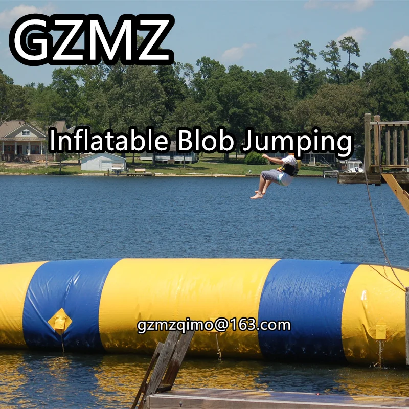 

MZQM Inflatable Water Blob Jump Pillow Water jumping bag inflatable jumping
