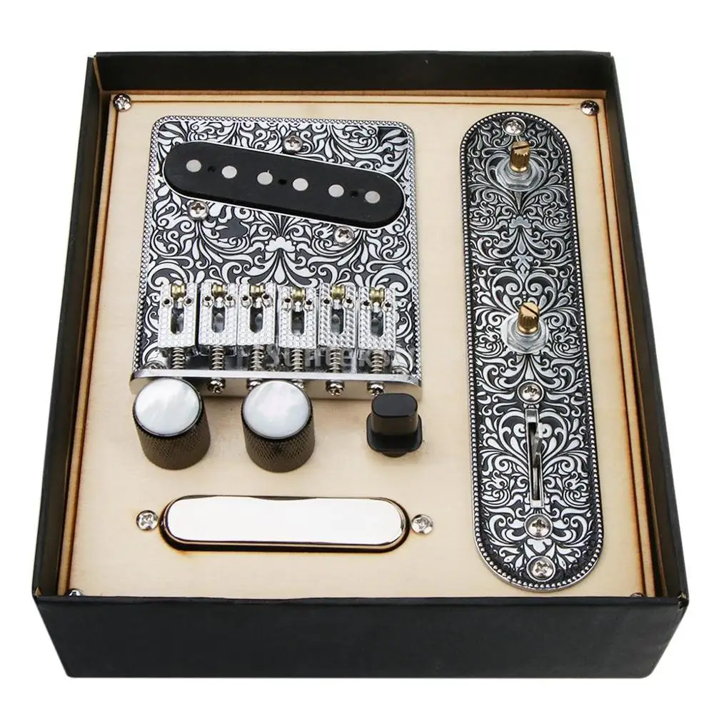 1 Set Loaded Prewired Control Plate Bridge Replacement for Telecaster Guitar Accessories | Спорт и развлечения