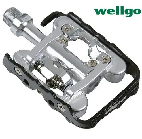 Wellgo педали WPD M17C горы MTB велосипед педаль Двусторонняя двойного Применение шаг