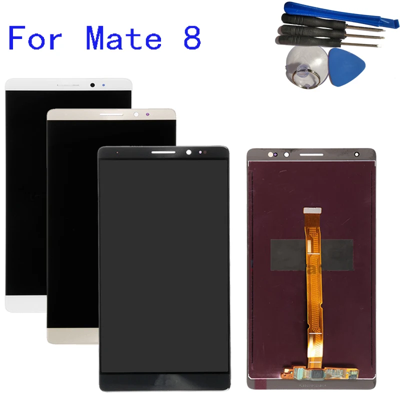 Новый 6 0 ''для huawei mate 8 ЖК дисплей с сенсорным экраном дигитайзер сборка Ремонт