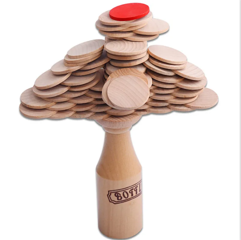 Деревянный игрушечные кирпичи дети вызов головоломки Jenga игрушечная палка клуб