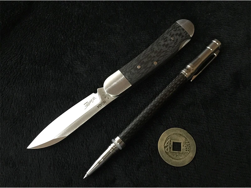 [Brother 1503] 60HRC карманный нож, современные складные ножи VG10 из стали, папка из углеродного волокна, тактическая коллекция инструментов для повседневного использования