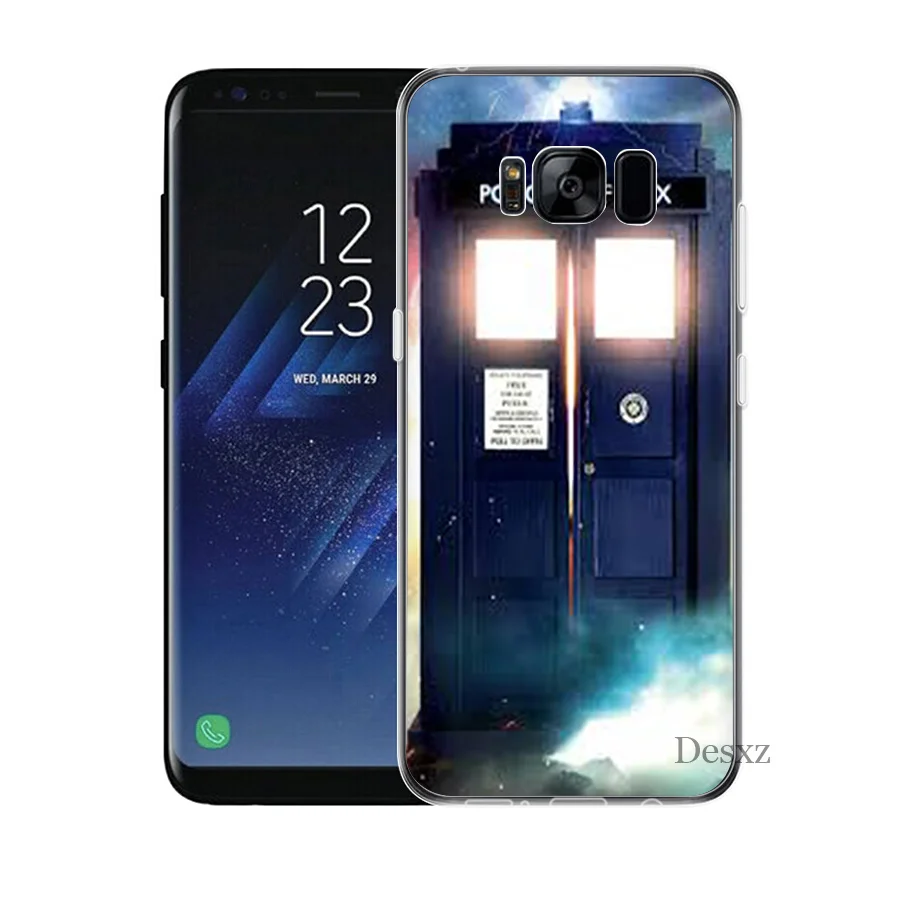 Gerleek голубого цвета в стиле ретро Жесткий Чехол для samsung Galaxy Note 9 8 S3 S4 S5 S6 S7 край S8 S9