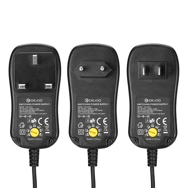 DIGOO DG-UA10 3-12 В Универсальный 10 Выбор зарядное устройство адаптер мульти