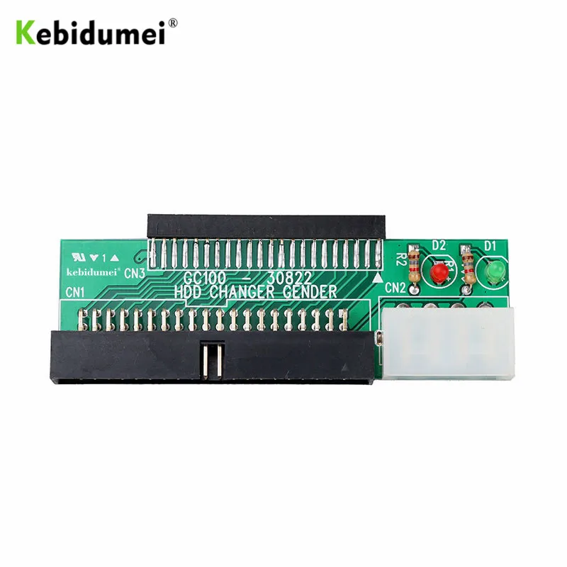 Адаптер для жесткого диска Kebidumei 44Pin 2 5 &quotдо 3 5&quot интерфейс IDE 40Pin адаптер ноутбука
