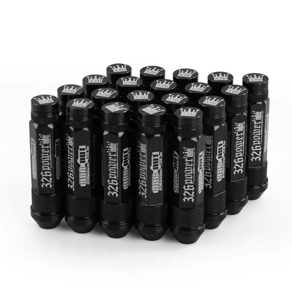 M12X1.5 20 шт 326 мощная гоночная гайка из алюминиевого сплава 90 мм гайка с головкой для Honda RS-LN039