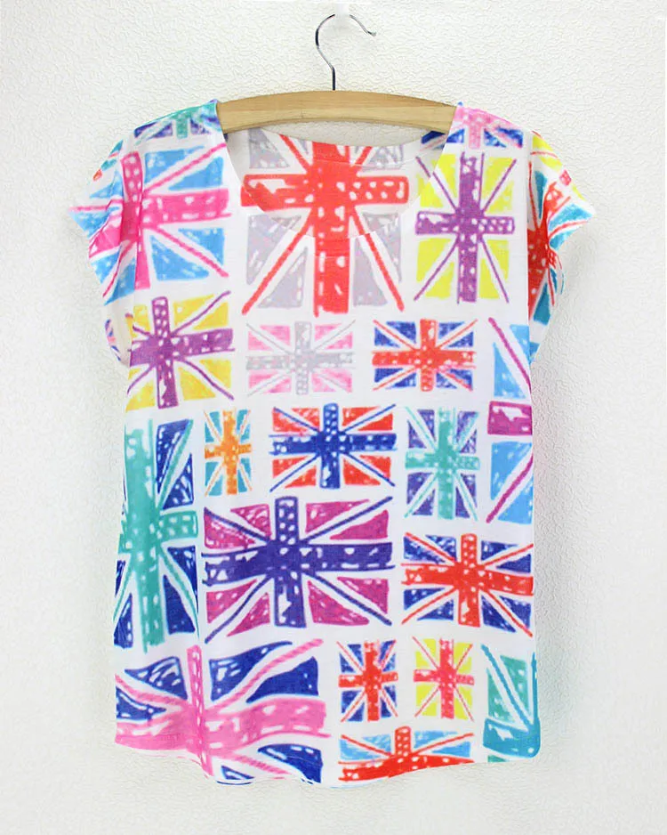 Футболка с английским флагом зимняя женская футболка 3d принтом оранжевая