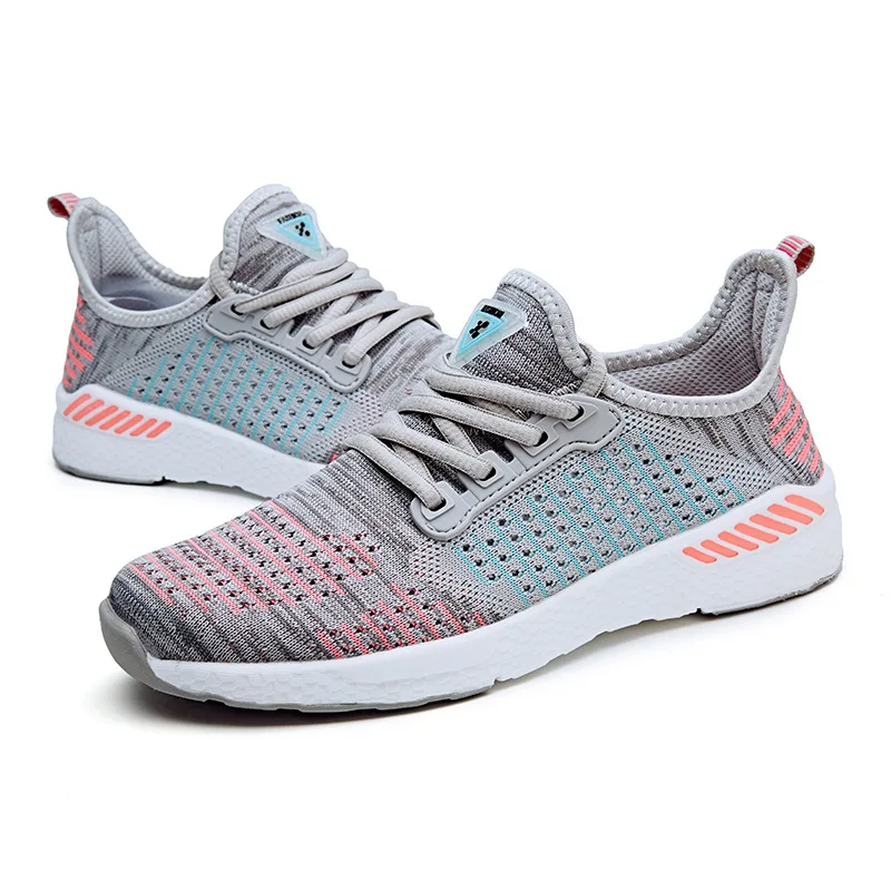 

Fashion brand men's casual shoes Male Soft Sneakers air mesh outdoor Walking Unisex flats Lovers shoe Sapatos masculinos size 46