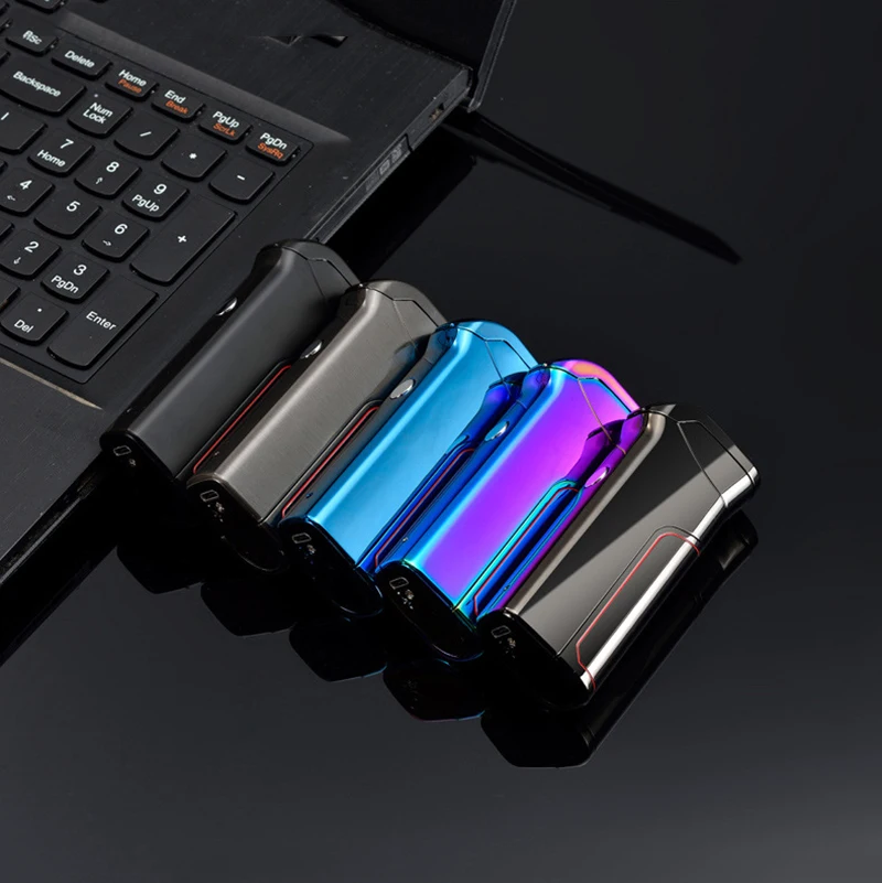 Металл двойной крест дуги USB сменная электрическая зажигалка плазменная ветрозащитная электронная сигарета, сигара зажигалки импульсный перезаряжаемый