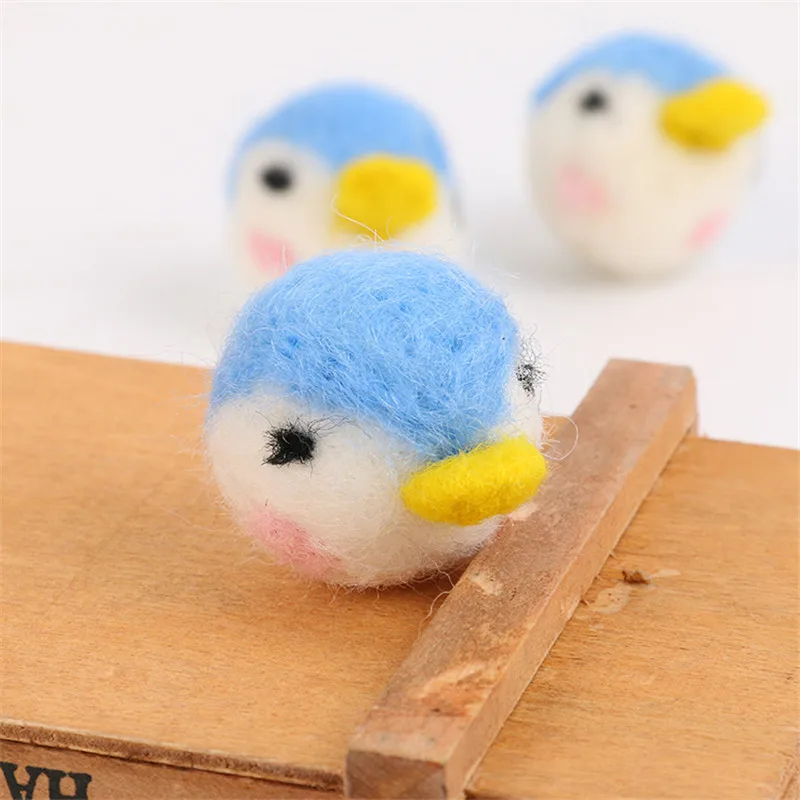 Бесплатная доставка 10 шт 30 мм 3D Kawaii животное пингвин кнопка патч стикер ремесло