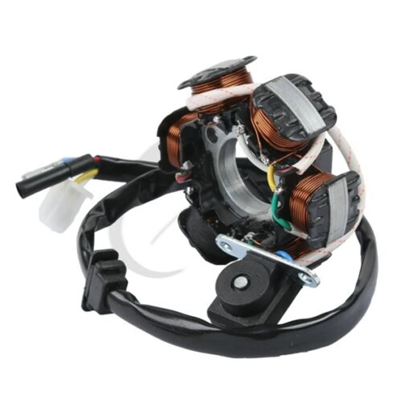 6 полюсный Магнитный статор генераторная катушка для ATV скутера Go Kart GY6 120cc 150cc