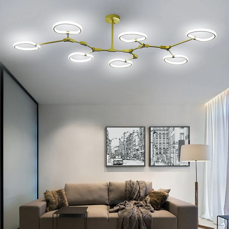 Современные подвесные светильники в скандинавском стиле дизайнерские