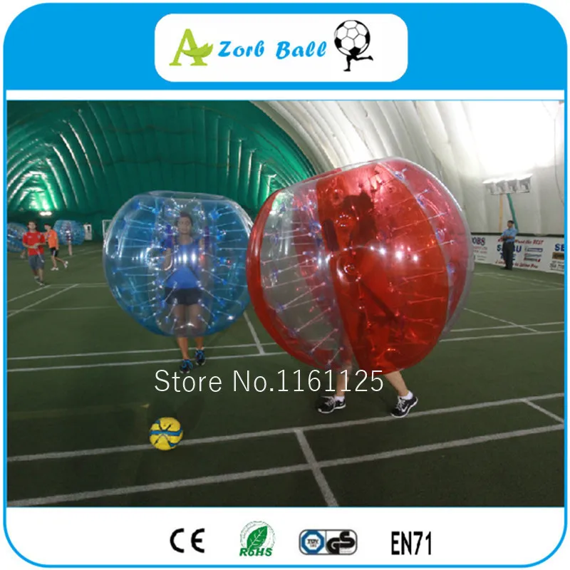 6 шт + 1 насос 0 м TPU коммерческий топ надувной красный корпус zorb/bubble soccer/bubble ball для